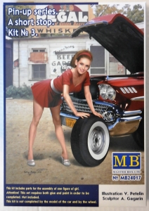MASTERBOX 1/24 24017 PIN-UP SERIES A SHORT STOP KIT No.3